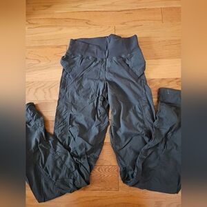 Lululemon Athletica Gray Track Pants with Breathable Fabric